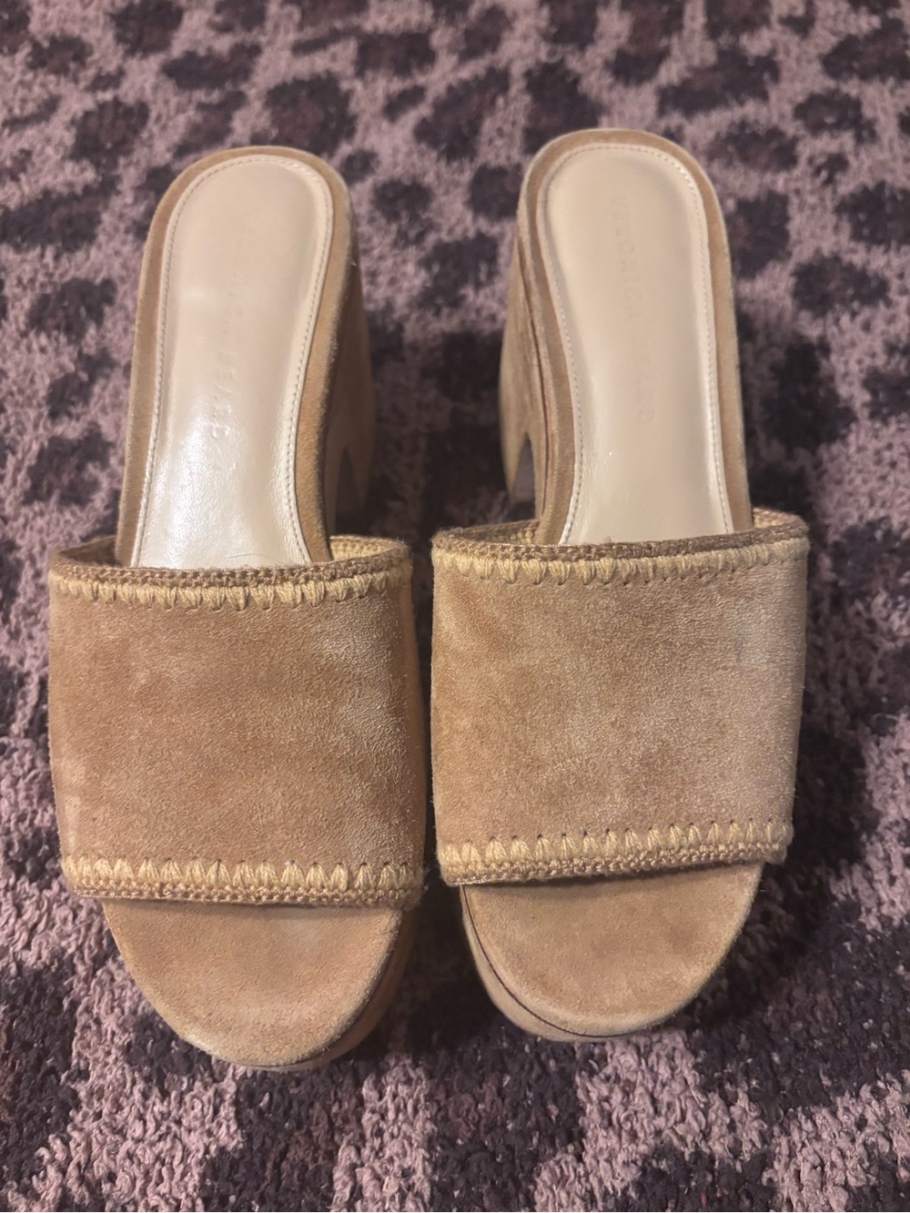 Veronica Beard Dessie Suede Platforms